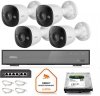 Zestaw monitoringu Imou 4x kamera PS3E-8Q0 8MP POE